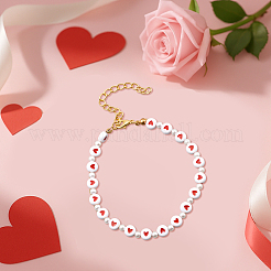 4Pcs 2 Styles Acrylic Beads Bracelets for Women&nbsp;BJEW-HY0001-13