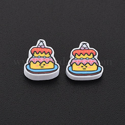 Handmade Polymer Clay Cabochons&nbsp;CLAY-N006-151