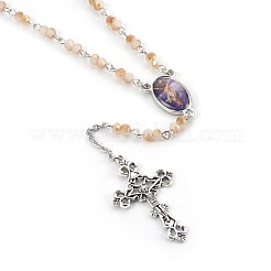 Alloy Pendant Necklaces&nbsp;NJEW-JN02269-03