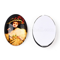 Glass Cabochons&nbsp;GGLA-T004-01U