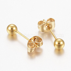 304 Stainless Steel Stud Earrings&nbsp;EJEW-F155-01G-B