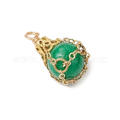 Dyed Natural White Jade Pendants&nbsp;PALLOY-JF03396-05