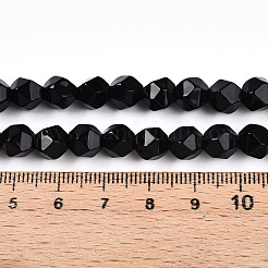 Natural Obsidian Beads Strands&nbsp;X-G-T139-8mm-50