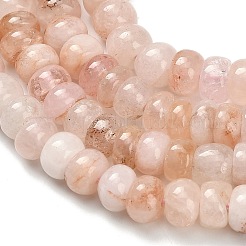 Natural Pink Morganite Beads Strands&nbsp;G-H335-P01-6mm