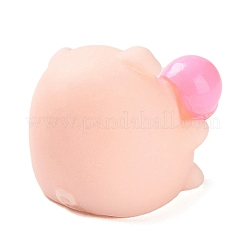 Resin Pig Figurines Ornament&nbsp;DJEW-Z003-01D