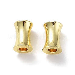 環境に優しい真鍮ビーズ  カドミウムフリー＆鉛フリー  竹の共同  ミックスカラー  6x4mm  穴：1.8mm&nbsp;KK-A193-02C