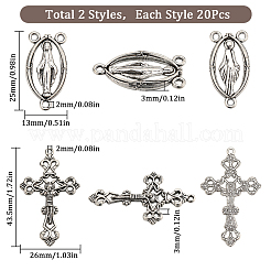 Religion Theme Jewelry Making Finding Kits&nbsp;DIY-SC0024-12