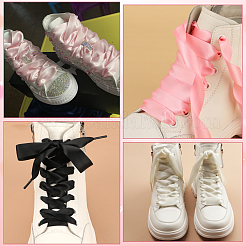 6 Pairs 6 Colors Polyester Shoelaces&nbsp;AJEW-SP0003-92C