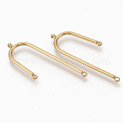 304 Stainless Steel Asymmetric Length Chandelier Component Links&nbsp;STAS-T050-029G