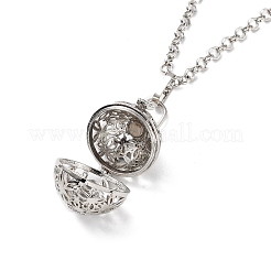 Brass Pendant Necklaces&nbsp;NJEW-P299-A04-P