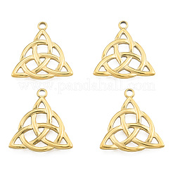 Ion Plating(IP) 201 Stainless Steel Pendants&nbsp;STAS-N098-263LG