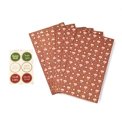 Christmas Eve Theme Rectangle Paper Candy Bags&nbsp;CARB-G007-01A