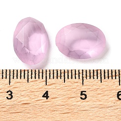 Frosted Glass Rhinestone Cabochons&nbsp;RGLA-G022-05A-223