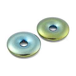 Electroplated Synthetic Non-Magnetic Hematite Pendants&nbsp;G-C136-04B