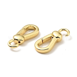 Brass Spring Gate Rings&nbsp;KK-G416-68G
