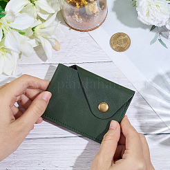 1Pc Rectangle PU Leather Credit Card Wallets for Women Men&nbsp;AJEW-CL0001-99A