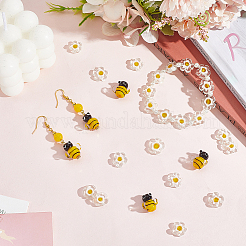 65Pcs 2 Styles Handmade Lampwork Beads&nbsp;LAMP-PA0001-09