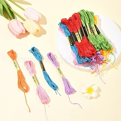 7 Sets 7 Colors Cotton Crochet Threads&nbsp;OCOR-FS0001-02B