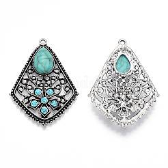 Synthetic Turquoise Pendants&nbsp;TIBEP-TAC0003-08AS