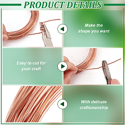 Round Copper Wires&nbsp;CWIR-WH0007-17C-C