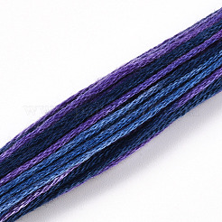 10 Skeins 6-Ply Polyester Embroidery Floss&nbsp;OCOR-K006-A72
