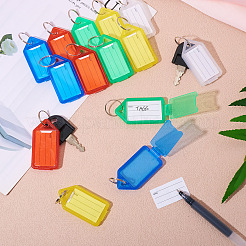 25Pcs 5 Colors Plastic Key Tags&nbsp;FIND-TA0005-69
