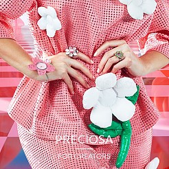 プレシオサ® マキシマ クリスタル ファンシーストーン  チェコクリスタル  435 34 222 八角形  デュラフォイル  00030 200 クリスタル アブ  8x6mm&nbsp;Y-PRC-FD8-00030-200