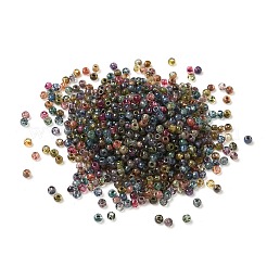Picasso Baking Paint Glass Seed Beads&nbsp;GLAA-Q120-03A