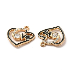 Alloy Enamel Pendants&nbsp;FIND-G048-23KCG