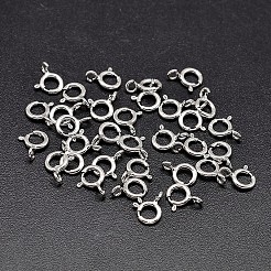 925 Sterling Silver Spring Ring Clasps&nbsp;STER-F014-06A