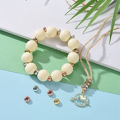 30Pcs 3 Colors Brass Spacer Beads&nbsp;KK-LS0001-01