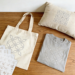ペットの刺繍テンプレート  ボールチェーン付き  混合図形  130x130x0.1mm  約32個/セット&nbsp;DIY-WH0591-605
