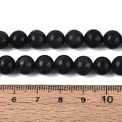 Natural Black Gold Gemstone Beads Strands&nbsp;G-Q601-13A-09