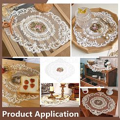 Polyester Embroidery Placemat&nbsp;AJEW-WH0314-710B