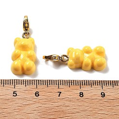 Bear Resin Pendant Decorations&nbsp;STAS-M092-01G