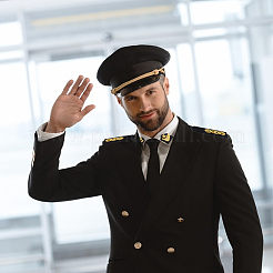 Polyester Professional Uniform Epaulettes&nbsp;DIY-WH0591-009B