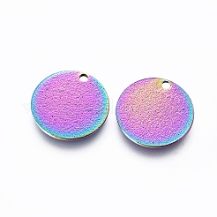 Ion Plating(IP) 304 Stainless Steel Charms&nbsp;LS-STAS-G201-04D-M