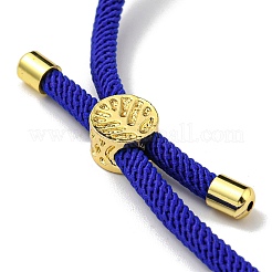 Nylon Cords Bracelet Makings Fit for Connector Charms&nbsp;AJEW-P116-01G-04