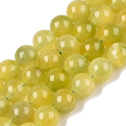 Dyed Natural White Jade Beads Strands&nbsp;G-T138-8mm-210-9