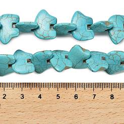 Synthetic Turquoise Beads Strands&nbsp;G-C101-B01-01