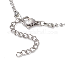 2MM 304 Stainless Steel Ball Chain Necklaces&nbsp;NJEW-JN05800