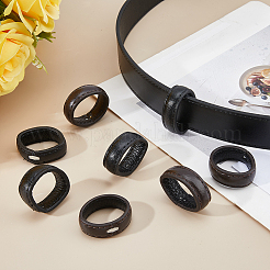 24Pcs 2 Colors PU Imitation Leather Loop Keepers&nbsp;DIY-FH0011-03