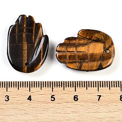 Natural Tiger Eye Pendants&nbsp;G-K359-03A