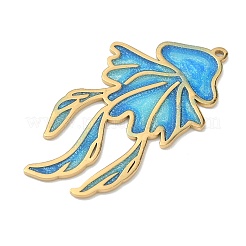 Ocean Theme 304 Stainless Steel Enamel Pendants&nbsp;STAS-G373-01A-01