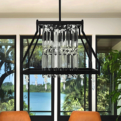 8Pcs Glass Pendants&nbsp;PALLOY-SP00008