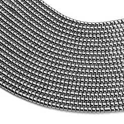 Electroplate Glass Beads Strands&nbsp;GL-CBAA615-01