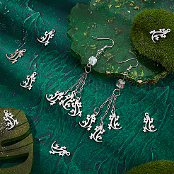 201 Stainless Steel Hollow Pendants&nbsp;STAS-UN0034-62
