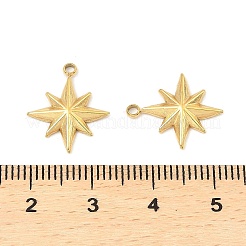 304 Stainless Steel Pendants&nbsp;STAS-A089-02G