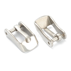 変色しない304ステンレススチール製腕時計ストラップバックル交換  ステンレス鋼色  13.5x8x4mm  ピン：1.5mm&nbsp;LS-STAS-J035-A