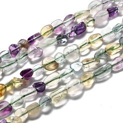 Natural Fluorite Beads Strands&nbsp;G-F575-18A